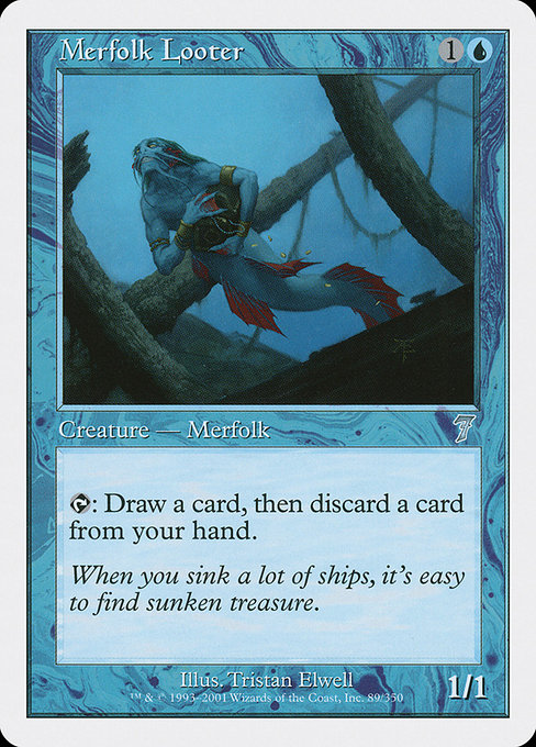 Merfolk Looter from Seventh Edition