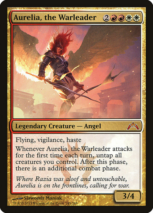 Aurelia, the Warleader from Gatecrash