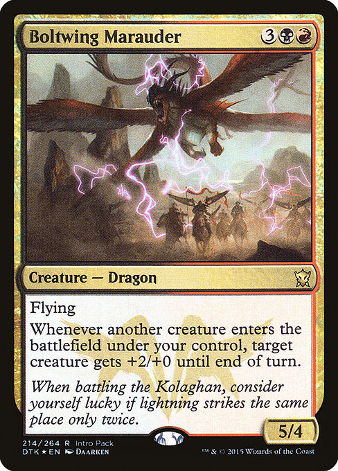 Boltwing Marauder from Dragons of Tarkir Promos