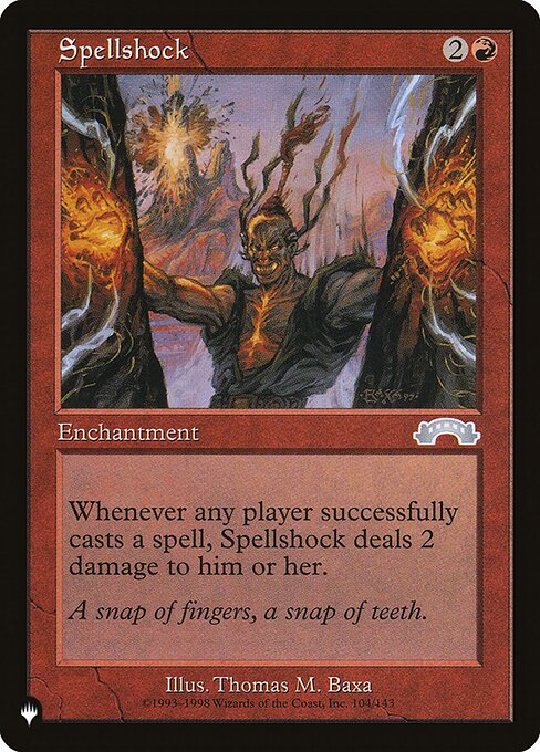 Spellshock highlighted card art