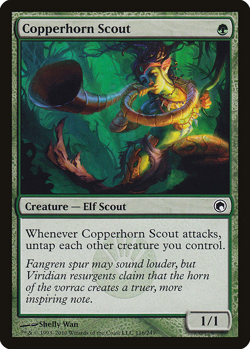 Copperhorn Scout from Scars of Mirrodin