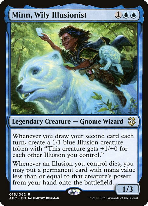 Minn, Wily Illusionist from Forgotten Realms Commander