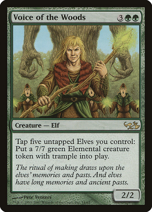 Voice of the Woods from Duel Decks: Elves vs. Goblins