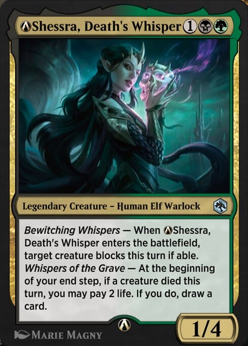 A-Shessra, Death's Whisper highlighted card art