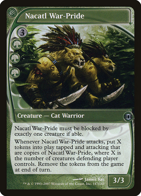 Nacatl War-Pride from Future Sight
