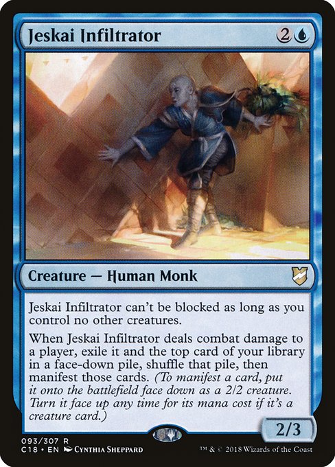 Jeskai Infiltrator highlighted card art