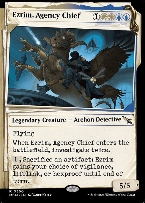 Ezrim, Agency Chief highlighted card art