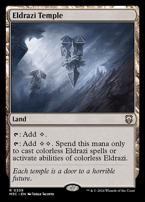 Eldrazi Temple from Modern Horizons 3 Commander