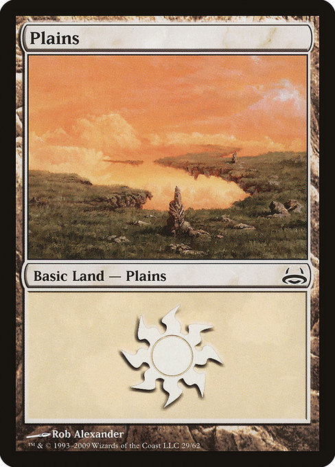 Plains from Duel Decks: Divine vs. Demonic
