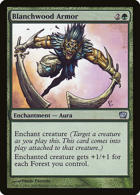 Blanchwood Armor from Ninth Edition