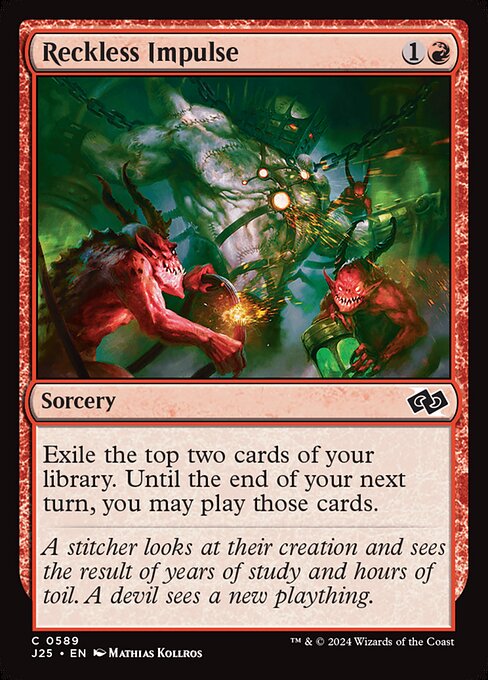 Reckless Impulse highlighted card art