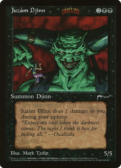 Juzám Djinn from Oversized 90's Promos