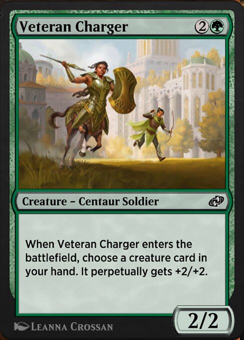 Veteran Charger highlighted card art