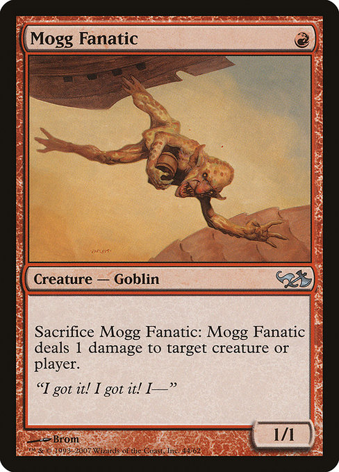 Mogg Fanatic from Duel Decks: Elves vs. Goblins