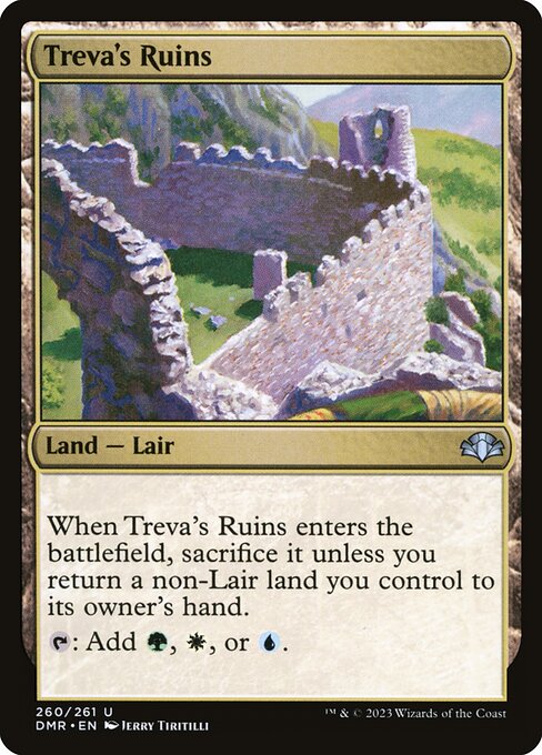 Treva's Ruins highlighted card art