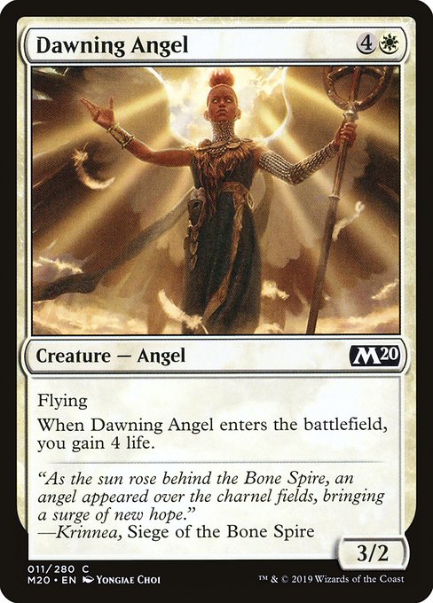 Dawning Angel from Core Set 2020