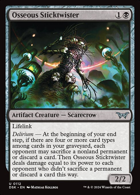 Osseous Sticktwister highlighted card art