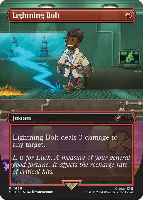 Lightning Bolt from Secret Lair Drop