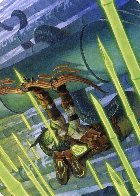 Bamboo Grove Archer // Bamboo Grove Archer highlighted card art