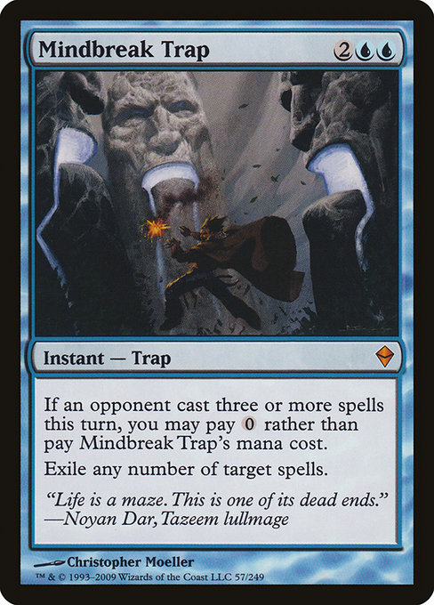 Mindbreak Trap from Zendikar