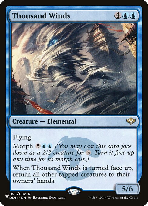 Thousand Winds highlighted card art
