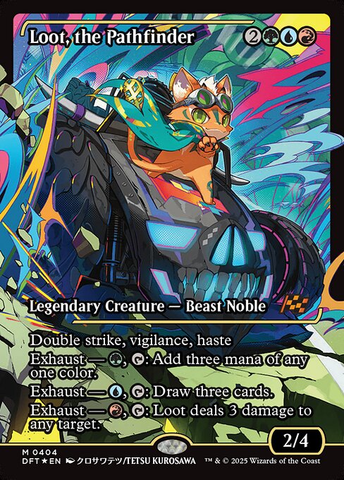 Loot, the Pathfinder from Aetherdrift