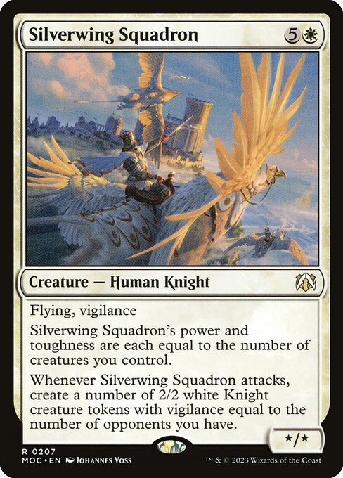 Silverwing Squadron highlighted card art