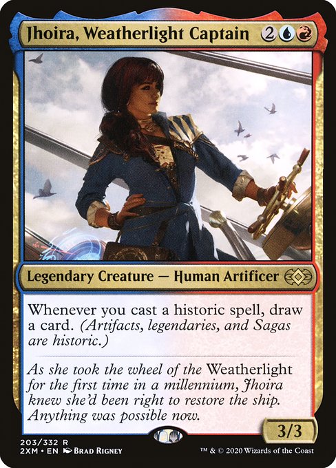 Jhoira, Weatherlight Captain from Double Masters