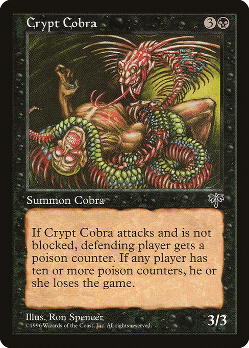Crypt Cobra highlighted card art