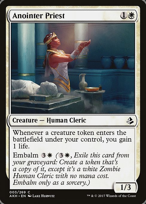Anointer Priest from Amonkhet
