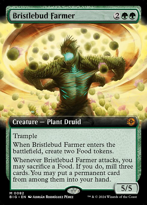 Bristlebud Farmer highlighted card art