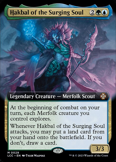 Hakbal of the Surging Soul from The Lost Caverns of Ixalan Commander