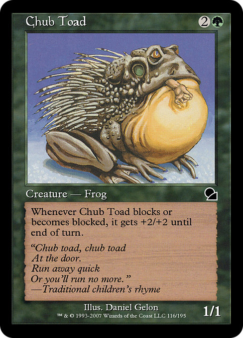 Chub Toad highlighted card art