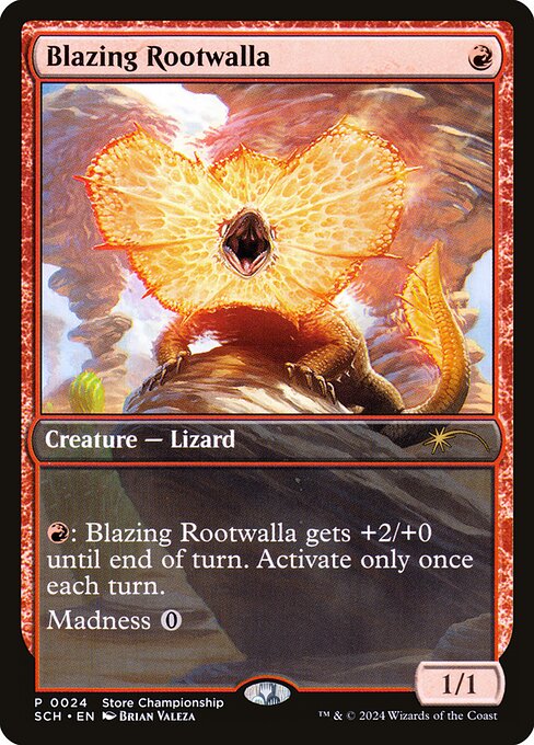 Blazing Rootwalla from Store Championships
