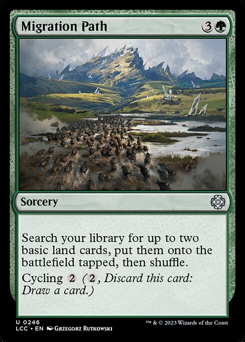 Migration Path from The Lost Caverns of Ixalan Commander