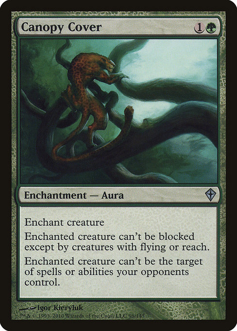 Canopy Cover highlighted card art