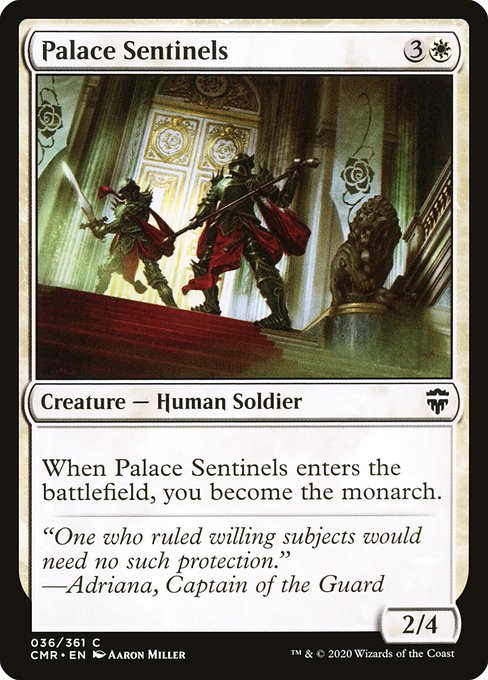 Palace Sentinels from Commander Legends
