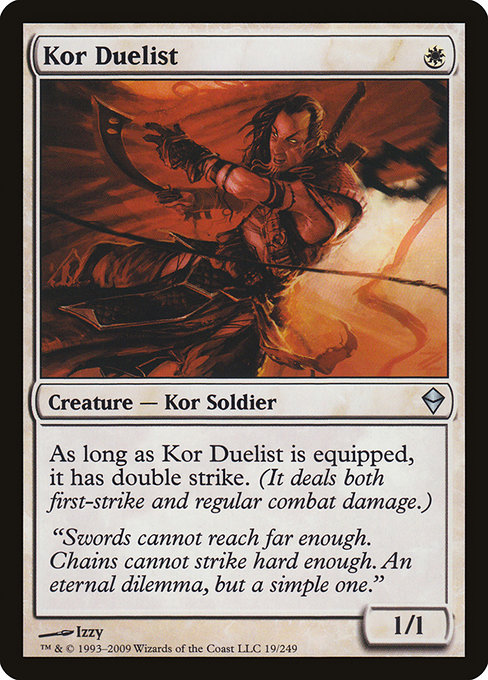 Kor Duelist from Zendikar