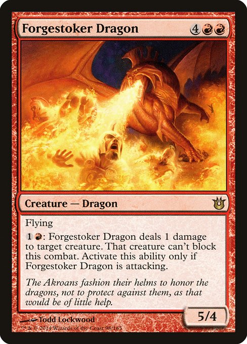 Forgestoker Dragon from Born of the Gods