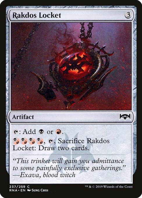 Rakdos Locket from Ravnica Allegiance