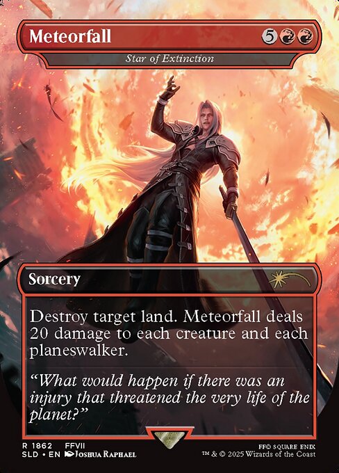 Star of Extinction highlighted card art