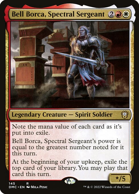 Bell Borca, Spectral Sergeant highlighted card art
