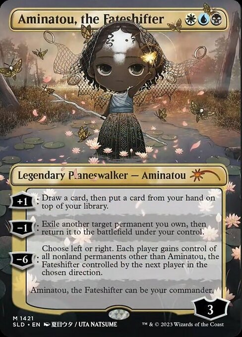 Aminatou, the Fateshifter from Secret Lair Drop