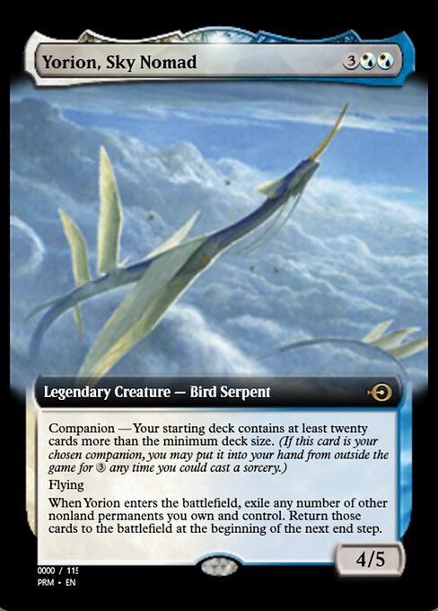 Yorion, Sky Nomad from Magic Online Promos