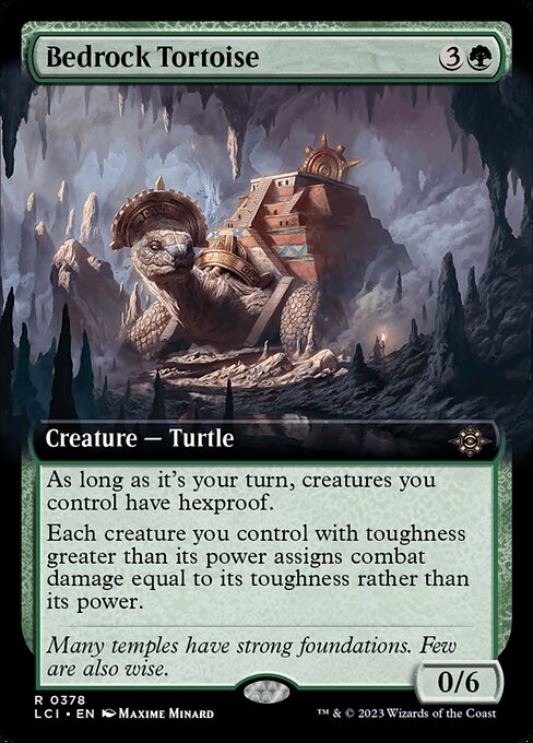 Bedrock Tortoise from The Lost Caverns of Ixalan