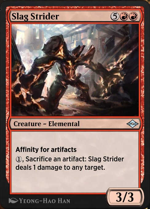 Slag Strider highlighted card art