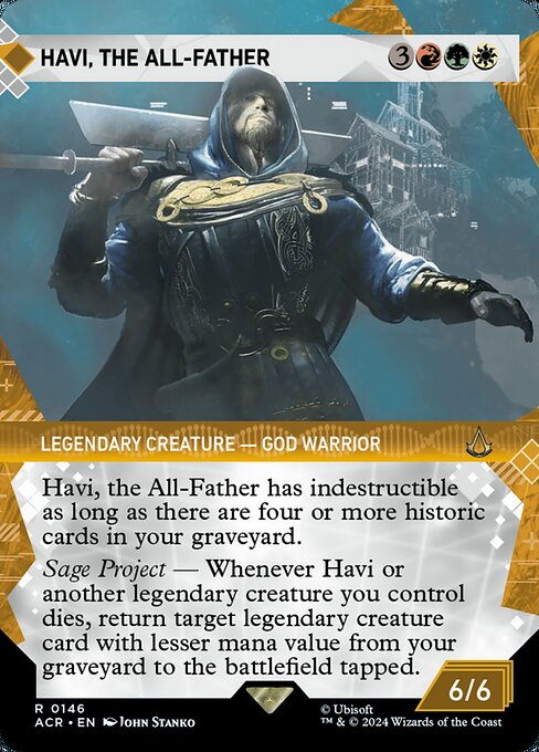 Havi, the All-Father highlighted card art