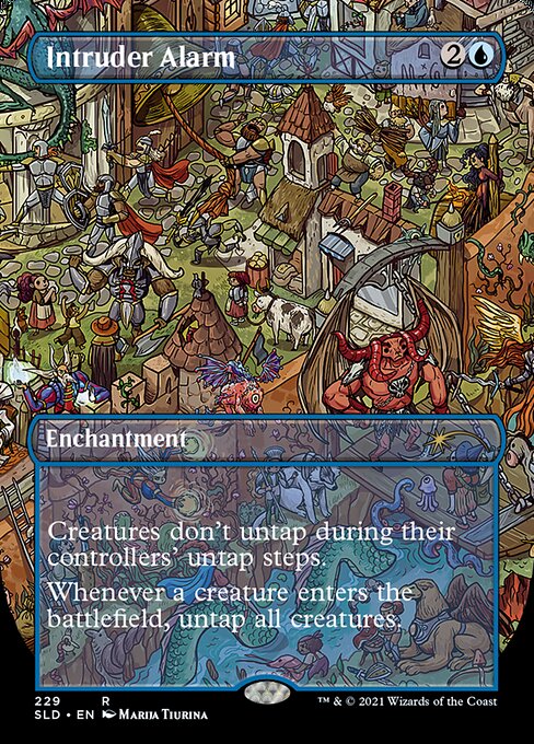 Intruder Alarm from Secret Lair Drop