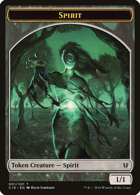 Spirit from Commander 2016 Tokens