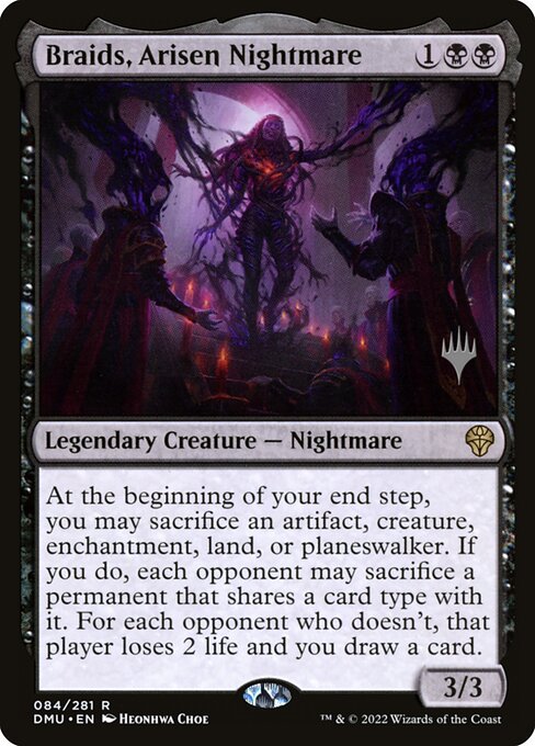 Braids, Arisen Nightmare from Dominaria United Promos